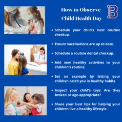 OCTOBER 4TH NATIONAL CHILD HEALTH DAY!  